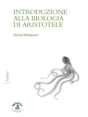 cover image of Introduzione alla biologia di Aristotele